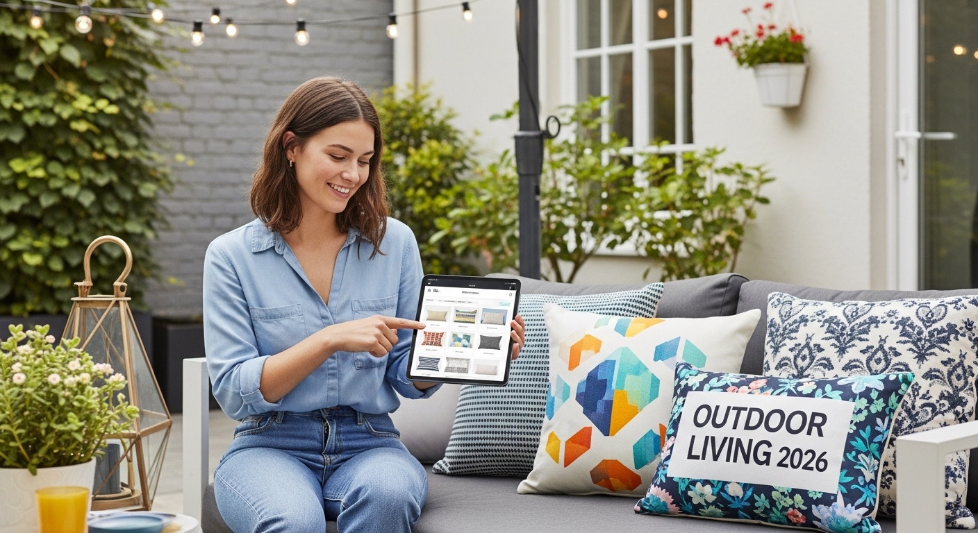 How To Design and Order a Custom Outdoor Pillow Without Experience in 2026